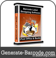 Sell Post Office and Bank Barcode label maker software