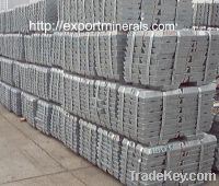 Sell Zinc ingot 99.95%