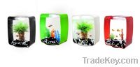 Sell Acrylic Smart Filtration LED Lighting Mini Aquarium (MD-0375)