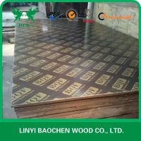 Sri Lanka market 18mm finger joint brown film faced plywood