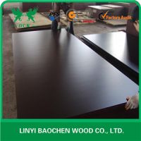 1200x2400mm black film faced Plywood