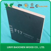 Quality F17 formwork plywood