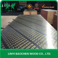 Kuwait market high strength film faced plywood 18mm