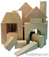 Sell preschool wooden blocks