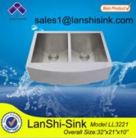 handcrafted stainless steel bathroom sink