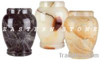 Onyx, Marble, Granit, Fossil Stone Cremation URN, Ash URN, Funeral URN