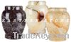 Onyx, Marble, Fossil Stone Cremation URN, Ash URN, Funeral URN