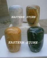 Onyx, Marble, Fossil Stone Ash Jar, Ash Casket, Ash Container, Pet URN