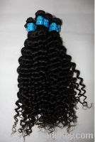 Sell Raw unprocessed 100% natural human hair weft hair weaving weavs