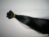 Sell flat shape pre-bonded hair extension