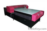 Sell Large size flatbed printer, no coating digital flatbed printer;