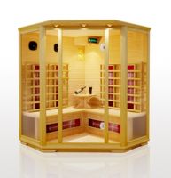 sell four person infrared sauna+ drinking table