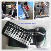 Sell 2012 hot selling 61keys roll up piano for promotion!