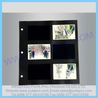 PT-LP-001 Leaflet Single Pc Part Adhesive PVC sheet for album, photo book, memory book, menu inner pages