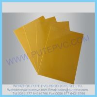 PT-SP-005 Single Piece Double side adhesive PVC sheet for album, photo book, memory book, menu inner pages