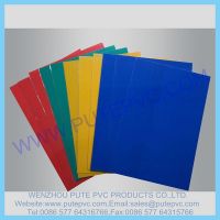 PT-SP-001 Single Piece Double side adhesive PVC sheet for album, photo book, memory book, menu inner pages
