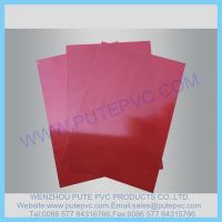 PT-SP-007 Single Piece Double side adhesive PVC sheet for album, photo book, memory book, menu inner pages