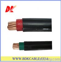 Single core PVC insulated PVC sheathed electric cable (BVV)