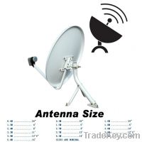 Sell Satellite TV Antenna Ku 35cm ku60cm ku 90cm ku 150cm