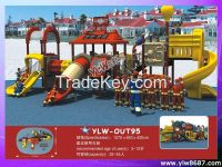 new style outdoor playground with multi function, children amusement playground for school or park