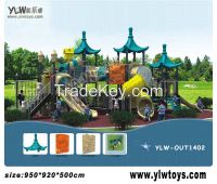 new amusement equipment park, outdoor amusement playground for parks/schools plastic playground slide