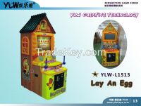 lay an egg ticket game, coin operated redemption ticket games, amusement indoor arcade games