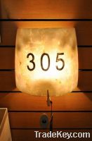 Sell faux alabaster wall sconce for hotels