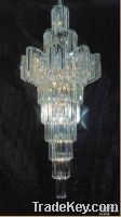 Sell hotel crystal chandelier for lobbies/guestrooms