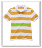 Sell coton yarn dyed polo shirt