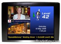 Sell  15" elevator multimedia tft lcd displays with video