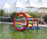 inflatable water roll/inflatable water game