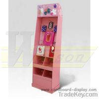 Sell Compartment Cardboard Display Display with hooks