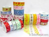 Sell Nylon Organza ribbon / sheer ribbon for hair bow