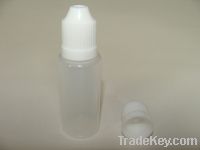 Sell 20ml empty plastic dropper bottle childproof