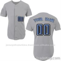 Blue Jays Grey Away Any Name Any # Custom Personalized Baseball Jersey