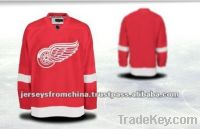 Red Wings Home Any Name Any # Custom Personalized Jersey Hockey Unifo