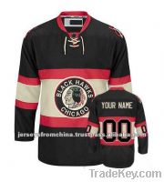 Blackhawks 3rd Any Name Any # Custom Personalized Jersey Hockey Unifor
