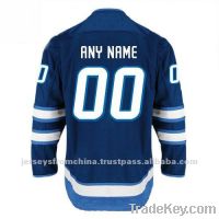 Jets Home Any Name Any # Custom Personalized Hockey Jersey Uniforms