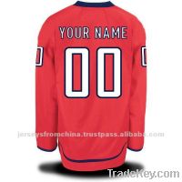 Capitals Home Any Name Any # Custom Personalized Hockey Jersey Uniform