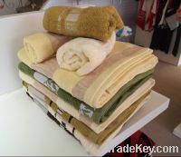 Sell  Soft, satin file jacquard bath / face/ beach/ hand towel