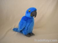 Sell plush parrot toy, stuffed animals, pet toy