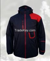 OXFORD PADDED JACKET FOR MENS / POLYESTER PADDED JACKET/ BLACK PADDED JACKET