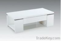 Sell High gloss coffee table, available in white, measures 1000x600x30