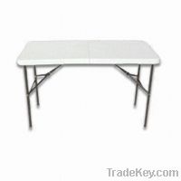 Tables with Steel Top and Foldable