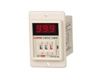 NEW White Housing ASY-3D Digital Timer Programmable Time Delay Relay Counter