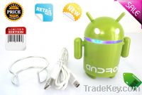 Portable Android Robot USB Mini Speaker