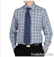 Sell Mens's yarn-dyed plaids casual shirt