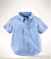 Sell Kid's short-sleeved poplin shirt