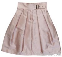 Sell Ladies' polyester satin skirt