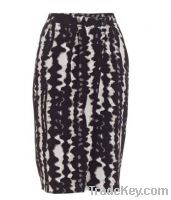 Sell Women's leo-pringted viscose skirt